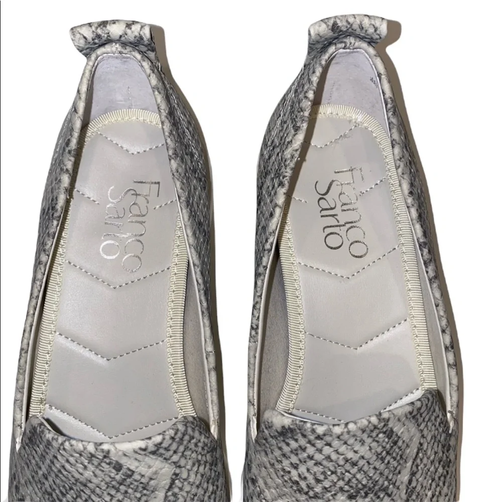 Franco Sarto NWOB Boston Snake Print Slip-On Shoe